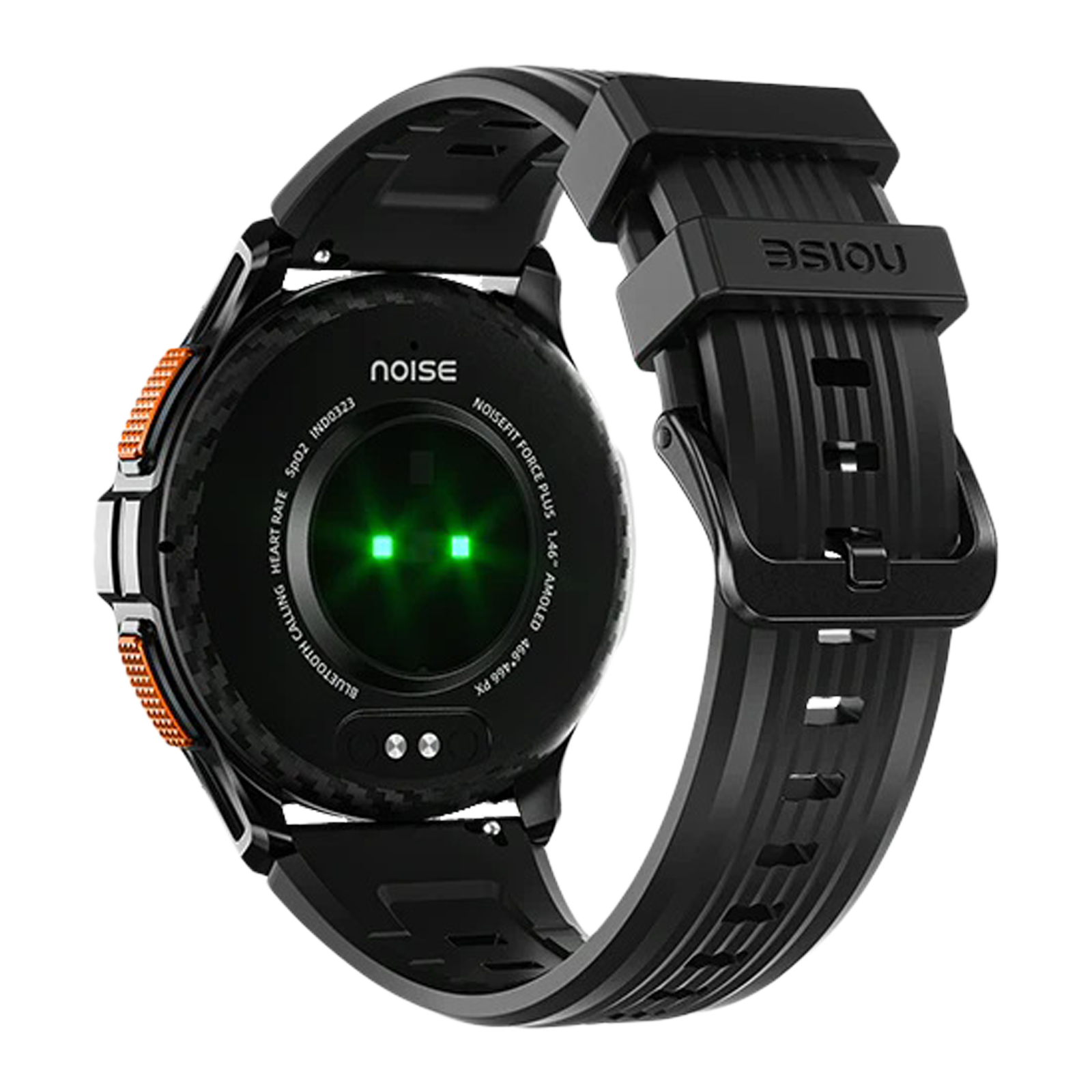 Buy Noise Noisefit Force Plus Smartwatch With Bluetooth Calling 3708mm Amoled Display Ip67 6903